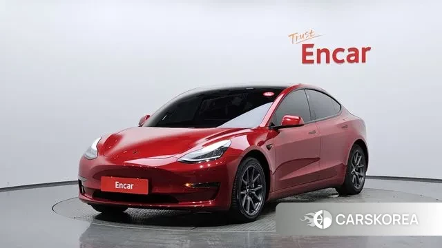 Tesla Model 3 2020 Красный из Кореи