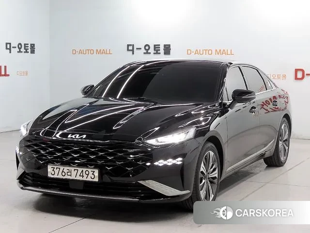 Kia K8 2021 Черный из Кореи