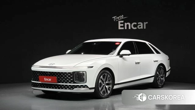 Hyundai Grandeur Hybrid (GN7) 2023 Белый из Кореи