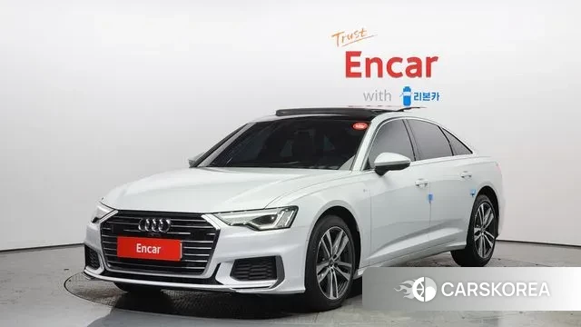 Audi A6 (C8) 2022 Белый из Кореи