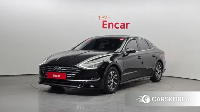 Hyundai Sonata Hybrid (DN8) 2021 Черный из Кореи