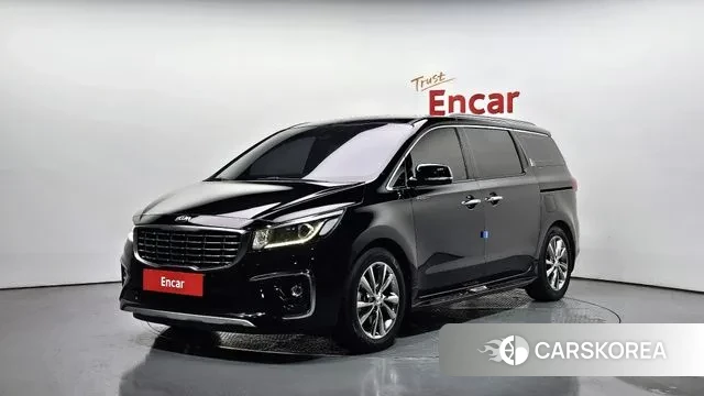 Kia The New Carnival 2019 Черный из Кореи