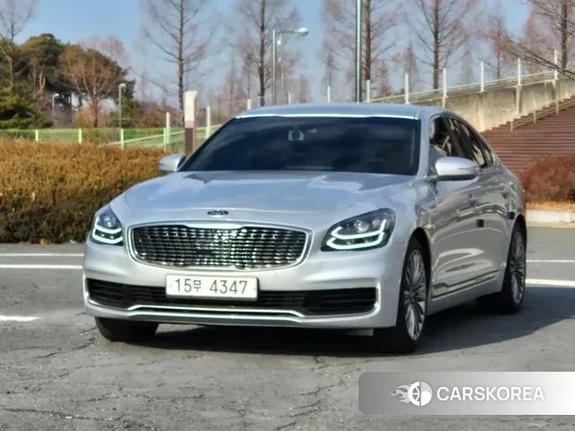 Kia More K9 2018 Серебряный из Кореи