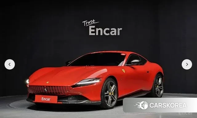 Ferrari Rome 2021 Красный из Кореи