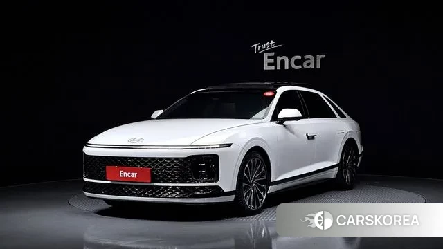 Hyundai Grandeur Hybrid (GN7) 2023 Белый из Кореи