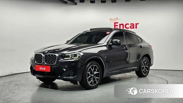 BMW X4 (G02) 2022 Серый из Кореи