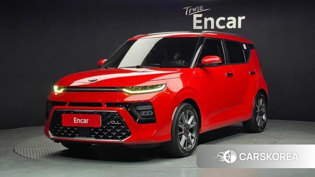 Kia Soul Booster 2019 Красный из Кореи