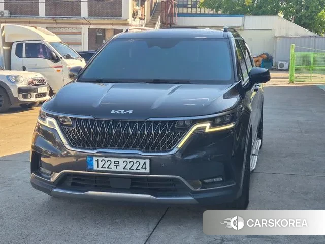 Kia Carnival 4th generation 2023 Серый из Кореи