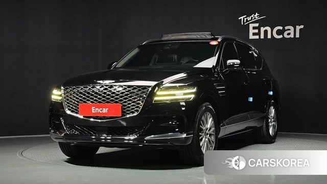 Genesis GV80 2021 Черный из Кореи