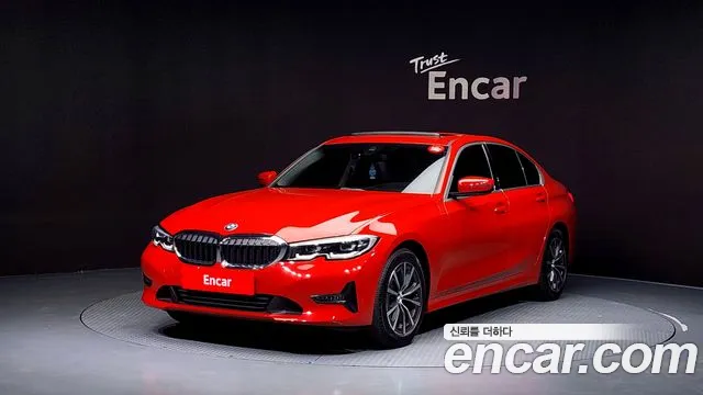 BMW 3 Series (G20) 2020 Красный из Кореи