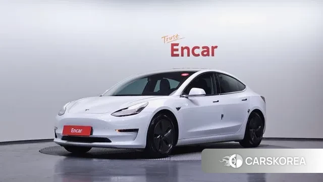 Tesla Model 3 2019 Белый из Кореи