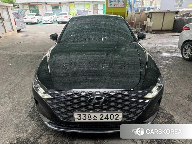 Hyundai The New Grandeur IG Hybrid 2021 Черный из Кореи