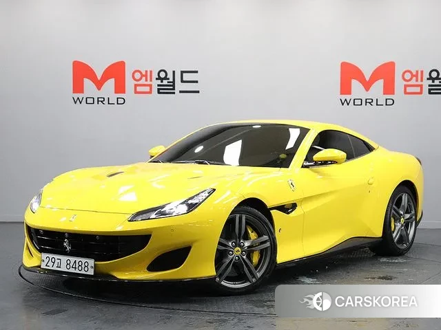 Ferrari Portofino 2019 Желтый из Кореи