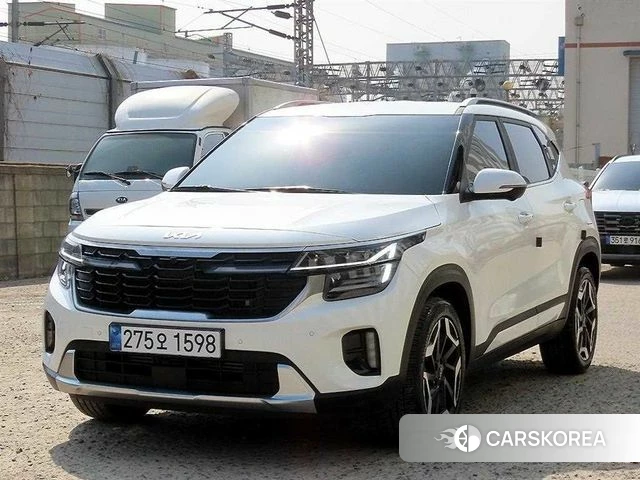 Kia The New Seltos 2023 Белый из Кореи