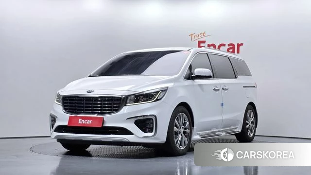 Kia The New Carnival 2018 Белый из Кореи