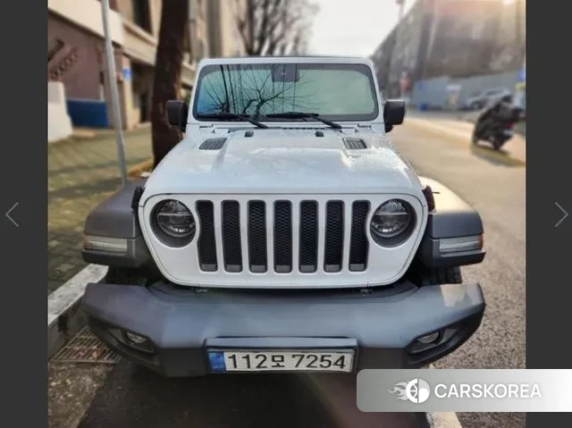 Jeep Wrangler (JL) 2022 Белый из Кореи