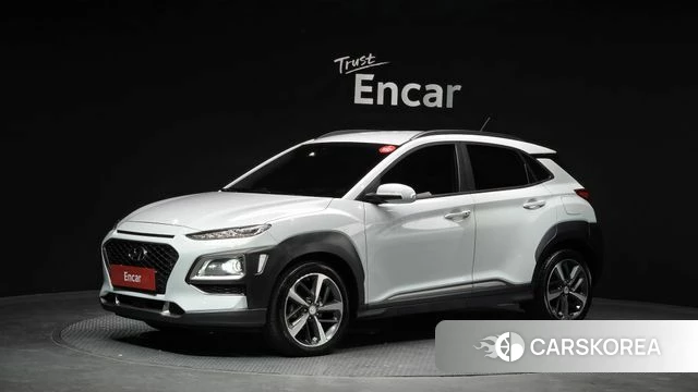 Hyundai Kona 2018 Белый из Кореи