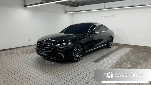 Mercedes-Benz S-Class W223 2023 Черный из Кореи