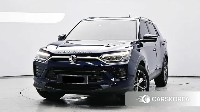 Ssangyong Beautiful Korando 2019 Синий из Кореи