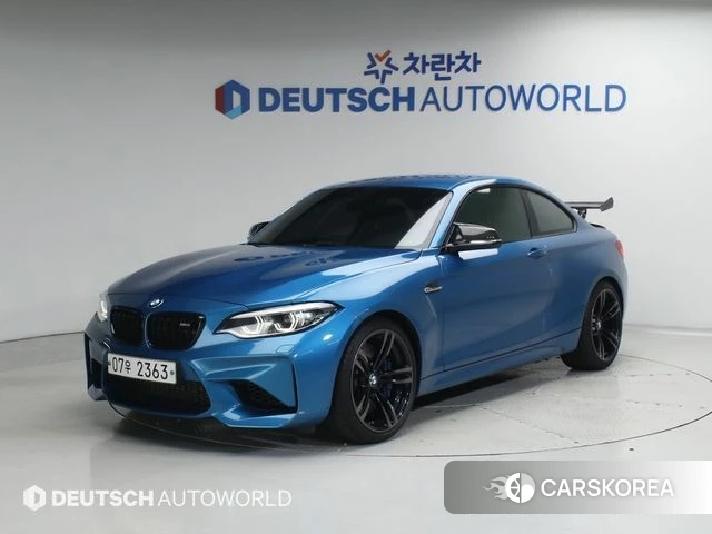 BMW M2 (F87) 2018 Синий из Кореи