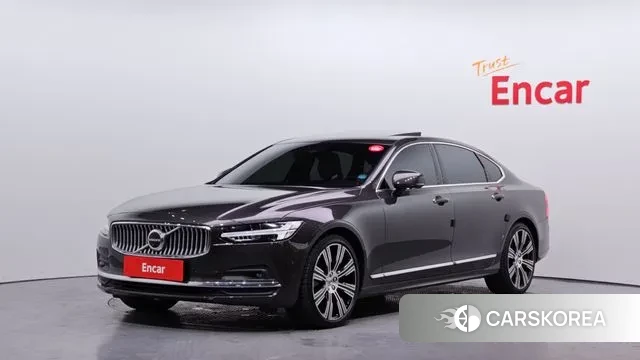 Volvo S90 2022 Серый из Кореи