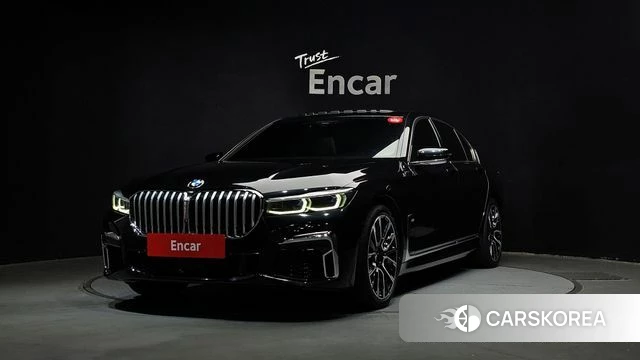 BMW 7 Series (G11) 2022 Черный из Кореи