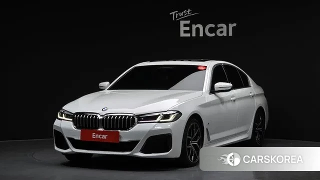 BMW 5 Series (G30) 2021 Белый из Кореи