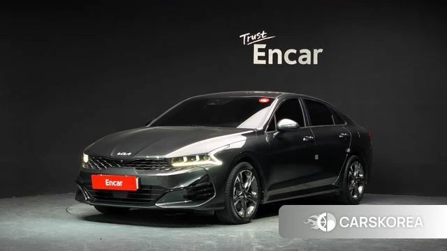 Kia K5 3rd generation 2021 Серый из Кореи