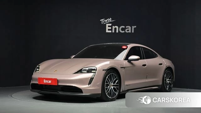 Porsche Taycan 2023 Розовый из Кореи