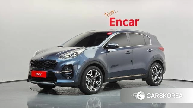 Kia Sportage The Bold 2018 Синий из Кореи
