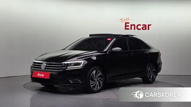 Volkswagen 7th Generation of Jetta 2021 Черный из Кореи