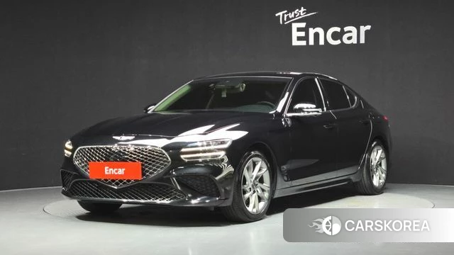 Genesis The New G70 2022 Черный из Кореи