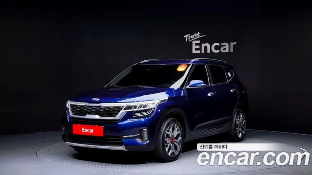 Kia Seltos 2019 Синий из Кореи