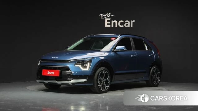 Kia Di Ol Nu Niro 2025 Синий из Кореи