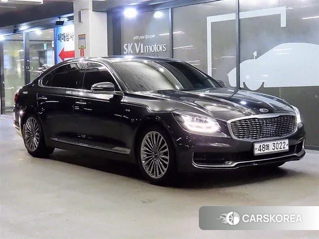 Kia More K9 2018 Серый из Кореи