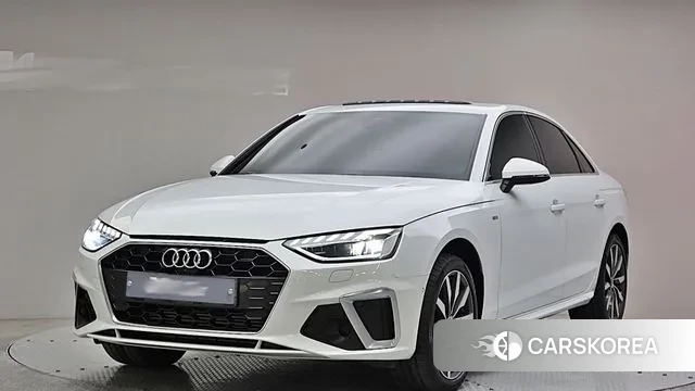 Audi A4 (B9) 2023 Белый из Кореи