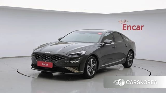 Kia K8 Hybrid 2023 Серый из Кореи