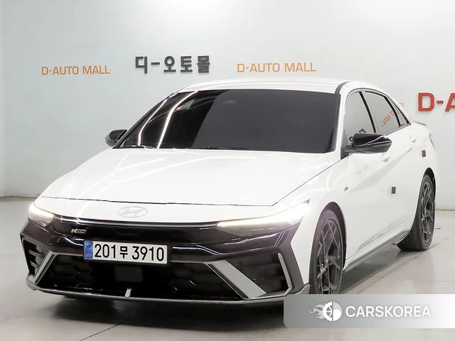 Hyundai The New Avante (CN7) 2025 Белый из Кореи
