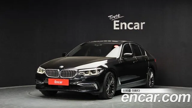 BMW 5 Series (G30) 2019 Черный из Кореи