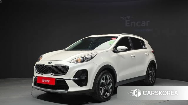 Kia Sportage The Bold 2021 Белый из Кореи