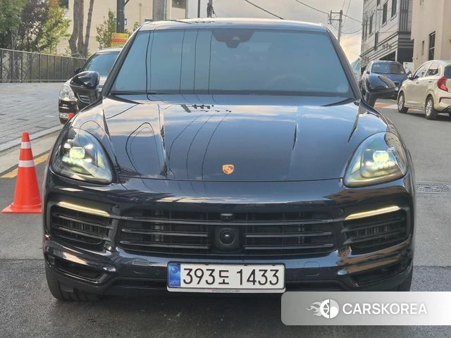 Porsche Cayenne (PO536) 2023 Синий из Кореи