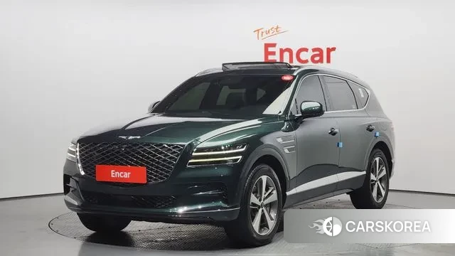 Genesis GV80 2022 Темно-зеленый из Кореи