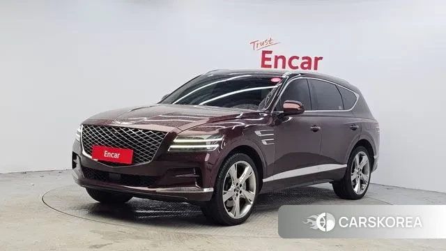 Genesis GV80 2021 Красный из Кореи