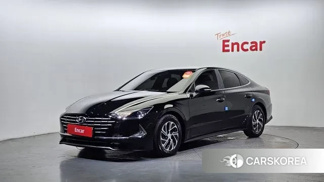 Hyundai Sonata Hybrid (DN8) 2021 Черный из Кореи