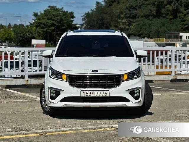 Kia The New Carnival 2019 Белый из Кореи