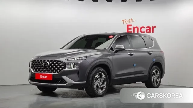 Hyundai The New Santa Fe 2021 Серый из Кореи