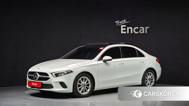 Mercedes-Benz A-Class W177 2020 Белый из Кореи