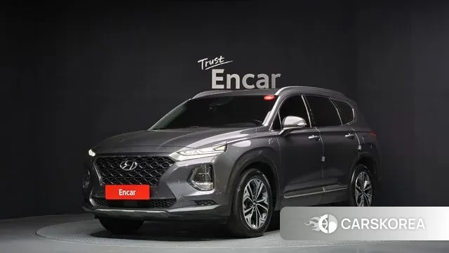 Hyundai Santa Fe TM 2018 Серый из Кореи