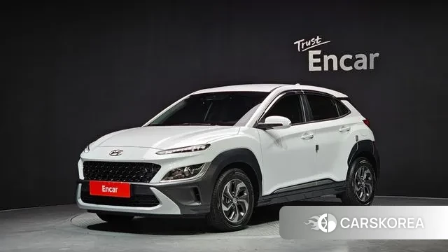 Hyundai The New Kona Hybrid 2022 Белый из Кореи