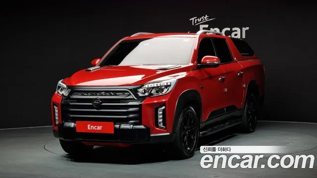 Ssangyong The New Rexton Sports Cannes 2022 Красный из Кореи